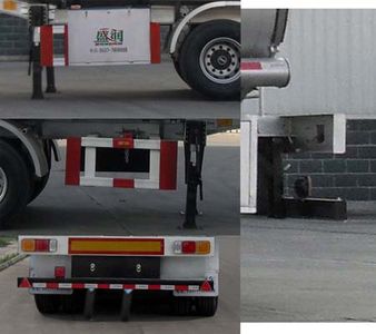 Shengrun  SKW9406GRYT Flammable liquid tank transport semi-trailer