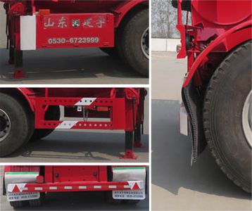 Zhongyun  YFZ9407GFL Medium density powder material transportation semi-trailer