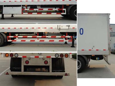 Yujima  YJM9350XBW Insulated semi-trailer