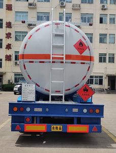 Mingxin  NMX9400GRY46 Flammable liquid tank transport semi-trailer