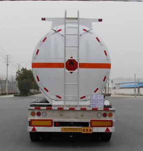 Kaile  AKL9408GRYA Aluminum alloy flammable liquid tank transport semi-trailer