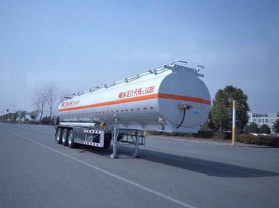 Tonghua  THT9402GYYH Aluminum alloy oil transport semi-trailer