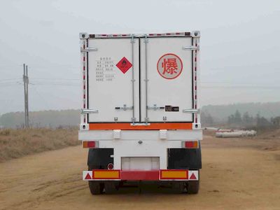 Hongqi  JHK9400GGY Hydraulic sub station high-pressure gas long pipe semi-trailer