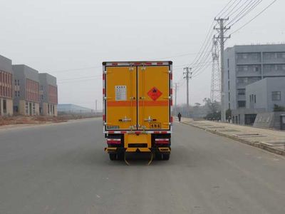 Jiangte brand automobiles JDF5070XRQHFC5 Flammable gas box transport vehicle