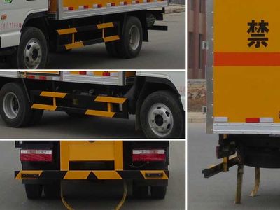 Jiangte brand automobiles JDF5070XRQHFC5 Flammable gas box transport vehicle