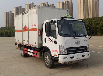 Baijie  QYY5045XRYCA6 Flammable liquid box transport vehicle