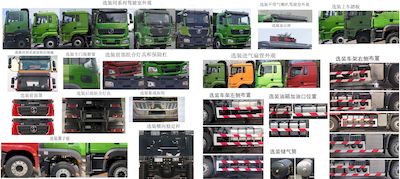 Shaanxi Automobile SX5259ZLJMD404 garbage dump truck 