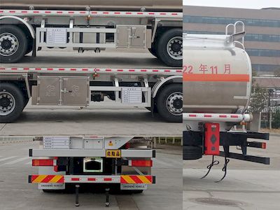 Chusheng  CSC5320GRYLD6 Aluminum alloy flammable liquid tank transport vehicle