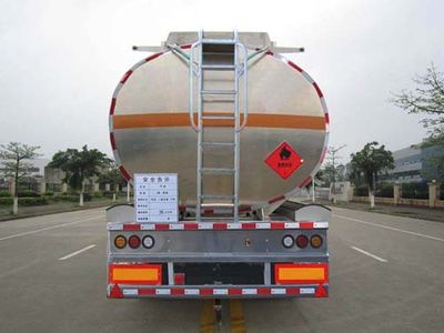 Yunli  LG9351GYYA Aluminum alloy oil transport semi-trailer