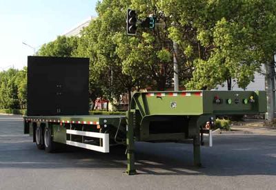 Kaile  AKL9355TDP Low flatbed semi-trailer