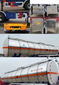 Kaile  AKL9400GRY38 Flammable liquid tank transport semi-trailer