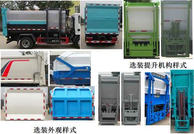 Cheng Liwei  CLW5040ZZZSL6 Hydraulic Lifter Garbage truck 