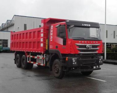 Hongyan  CQ5256ZLJHTVG474L garbage dump truck 