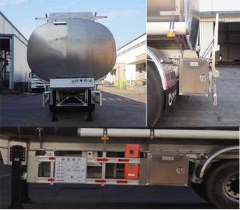 Yunli  LG9403GYYA Aluminum alloy oil transport semi-trailer