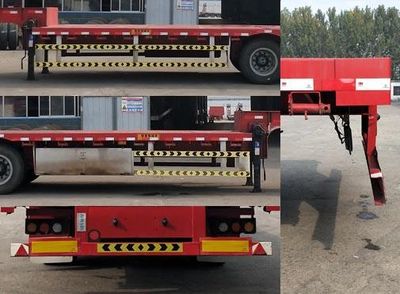 Tonglida  XTL9400TDP Low flatbed semi-trailer