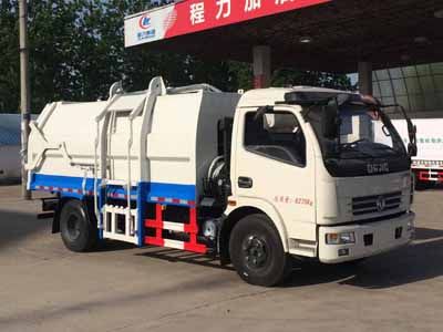 Cheng Liwei  CLW5080ZDJD5 Compressed docking garbage truck