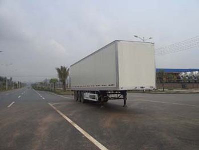 CIMC ZJV9340XXY Box transport semi-trailer