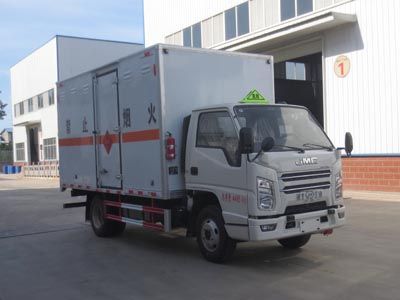 Jiangte brand automobiles JDF5040XRYJ6 Flammable liquid box transport vehicle