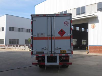 Jiangte brand automobiles JDF5040XRYJ6 Flammable liquid box transport vehicle