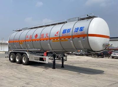 Changhua  HCH9406GRY46 Flammable liquid tank transport semi-trailer