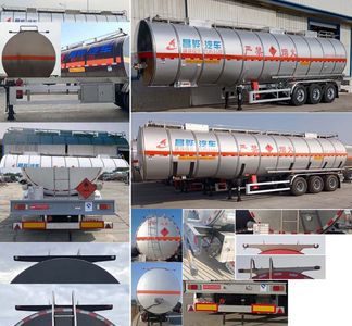 Changhua  HCH9406GRY46 Flammable liquid tank transport semi-trailer