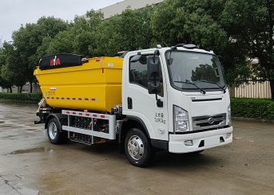 Yinbao  SYB5073ZZZBYBEV Pure electric self loading and unloading garbage truck