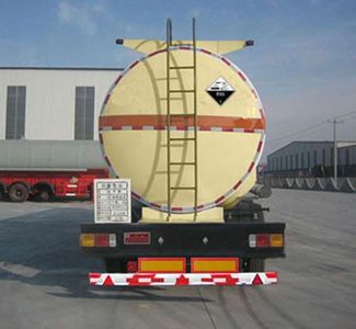 Huachang brand automobiles QDJ9402GFW Tank transport semi-trailer for corrosive substances