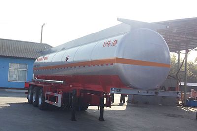 Huachang brand automobiles QDJ9402GFW Tank transport semi-trailer for corrosive substances