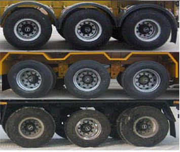 Huachang brand automobiles QDJ9402GFW Tank transport semi-trailer for corrosive substances