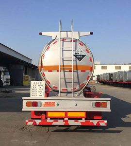 Huachang brand automobiles QDJ9402GFW Tank transport semi-trailer for corrosive substances