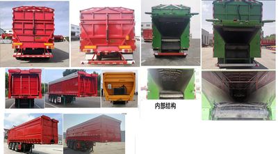 Xiangyun Huaxu  NHY9400ZLS Bulk grain transportation semi-trailer