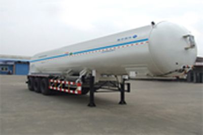 Han Zhong Shen Leng  ZHJ9402GDY Low temperature liquid transport semi-trailer