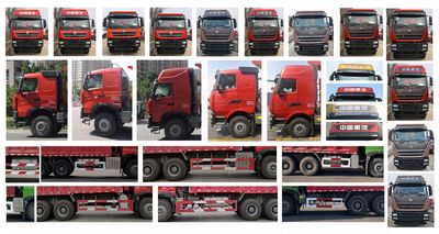 Haowo  ZZ5257ZLJW384HF1 garbage dump truck 