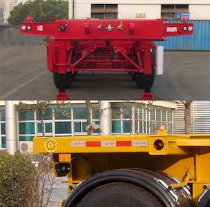 Tonghua  THT9403TWYA Transport semi-trailer of dangerous goods tank frame