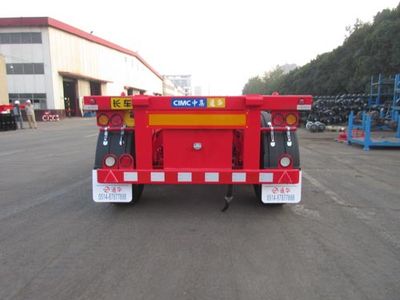 Tonghua  THT9403TWYA Transport semi-trailer of dangerous goods tank frame