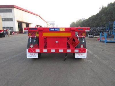 Tonghua  THT9403TWYA Transport semi-trailer of dangerous goods tank frame