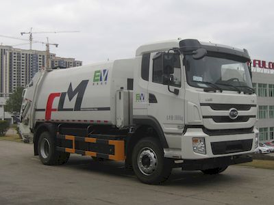 Fulongma  FLM5180ZYSBYBEVK Pure electric compression garbage truck