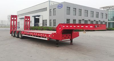 Fuen  FUN9402TDP Low flatbed semi-trailer