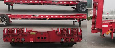 Fuen  FUN9402TDP Low flatbed semi-trailer