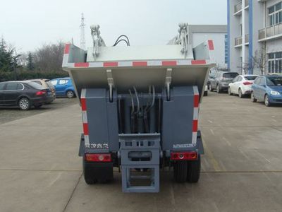 Jinlong  NJT5033ZZZBEV Pure electric self loading and unloading garbage truck