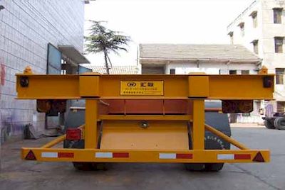 Huilian Automobile HLC9350TJZ Container transport semi-trailer