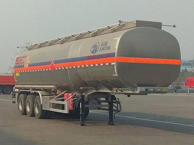 Juntong JF9403GYYAAluminum alloy oil transport semi-trailer