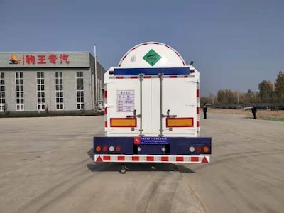 Juwang  ZJW9402GDY Low temperature liquid transport semi-trailer