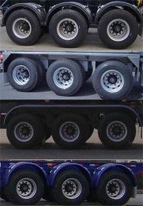 Huanghai  DD9400GRH Lubricating oil tank transport semi-trailer