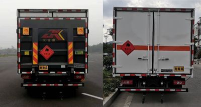 Zhengyuan brand automobile LHG5101XRQFT07 Flammable gas box transport vehicle