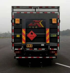 Zhengyuan brand automobile LHG5101XRQFT07 Flammable gas box transport vehicle