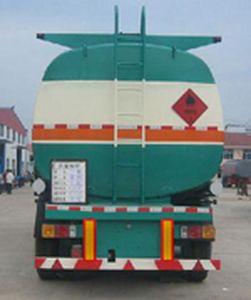 Ronghao  SWG9404GRY Flammable liquid tank transport semi-trailer