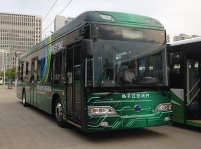 Yangtze River brand automobiles WG6124BEVH Pure electric city buses