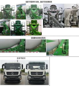 Shenying  YG5318GJBAX1VB Concrete mixing transport vehicle