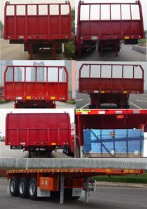 Tianjun Dejin brand automobiles TJV9400TPBL Flat transport semi-trailer